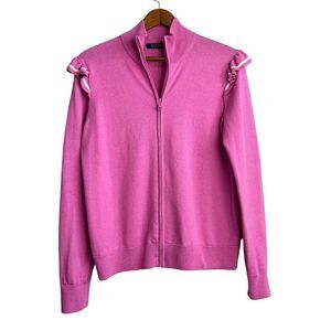 POLO Ralph Lauren Golf Womens Cashmere Sweater Full Zip Jacket Size Medium